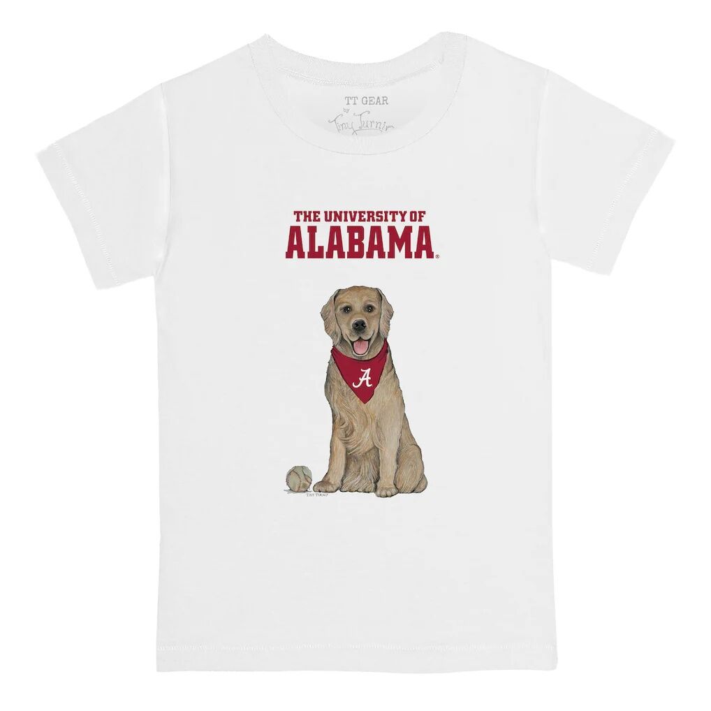 Alabama Crimson Tide Tiny Turnip Youth Golden Retriever T-Shirt
