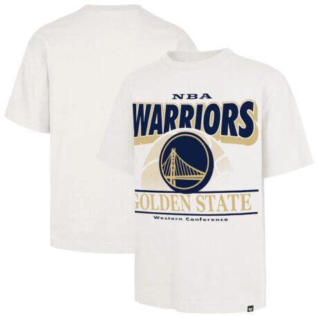 Golden State Warriors '47 City Edition Shifty Foundation T-Shirt - White - Front View