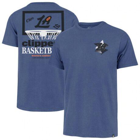 LA Clippers '47 City Edition Backboard T-Shirt - Blue - Front View