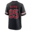 Trey McBride Arizona Cardinals Nike Alternate Game Jersey - Black - Detail View