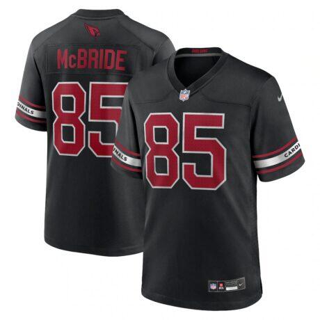 Trey McBride Arizona Cardinals Nike Alternate Game Jersey - Black - Front View
