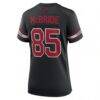 Trey McBride Arizona Cardinals Nike Women's Alternate Game Jersey - Black - Detail View