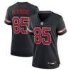 Trey McBride Arizona Cardinals Nike Women's Alternate Game Jersey - Black - Front View