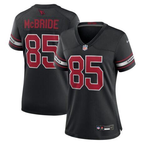 Trey McBride Arizona Cardinals Nike Women's Alternate Game Jersey - Black - Front View