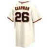 Matt Chapman San Francisco Giants Nike Home Replica Jersey - Cream - Detail View