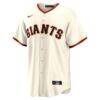 Matt Chapman San Francisco Giants Nike Home Replica Jersey - Cream - Side View