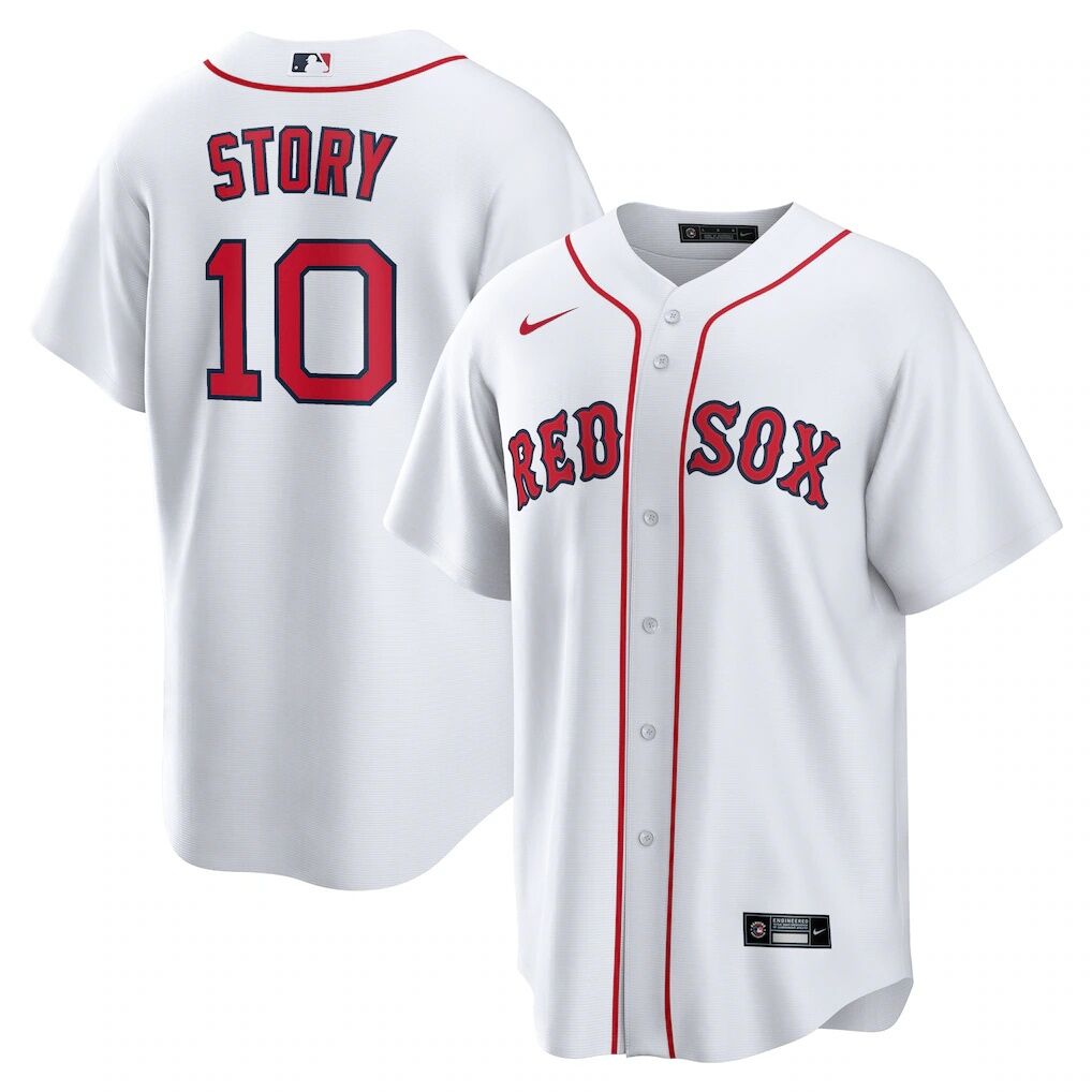 Trevor Story Boston Red Sox Nike Home Replica Jersey