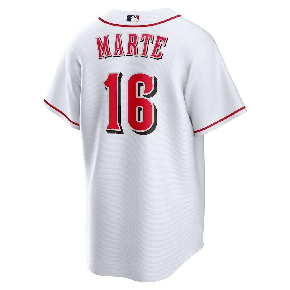 Noelvi Marte Cincinnati Reds Nike Home Replica Jersey