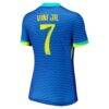 Vini Jr. Brazil National Team Nike Women's 2024 Away Replica Jersey - Blue - Detail View
