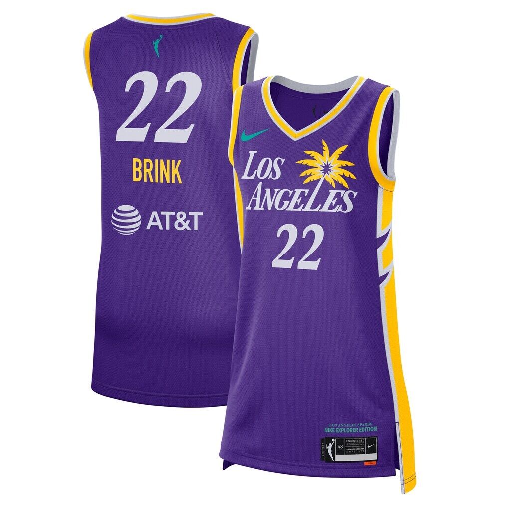 Cameron Brink Los Angeles Sparks Nike Unisex Explorer Edition Victory Player Jersey