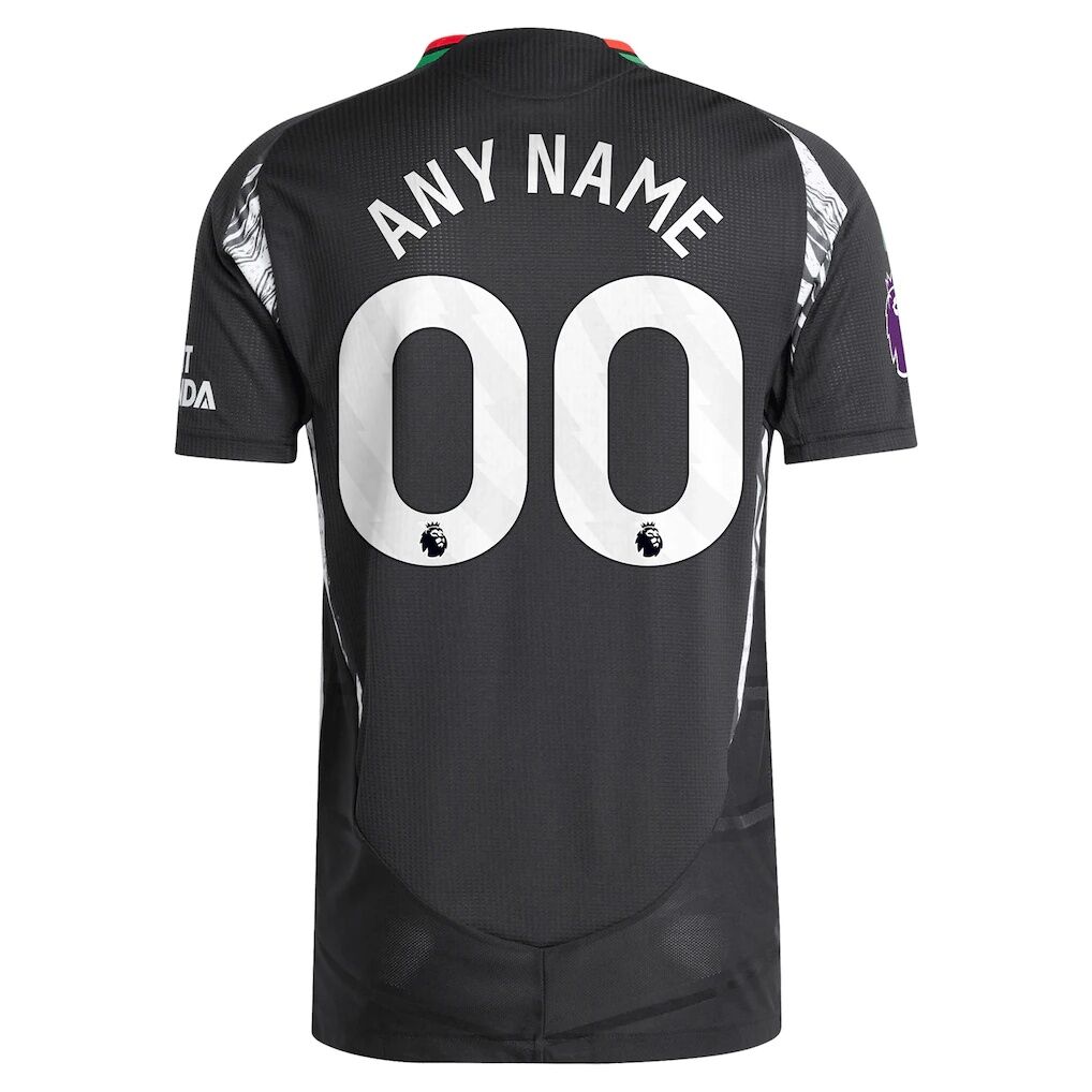 Arsenal adidas 2024/25 Away Authentic Custom Jersey