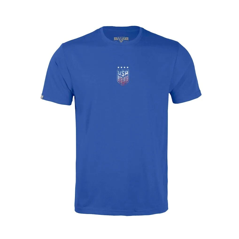 USWNT Levelwear Youth Little Richmond T-Shirt - Royal