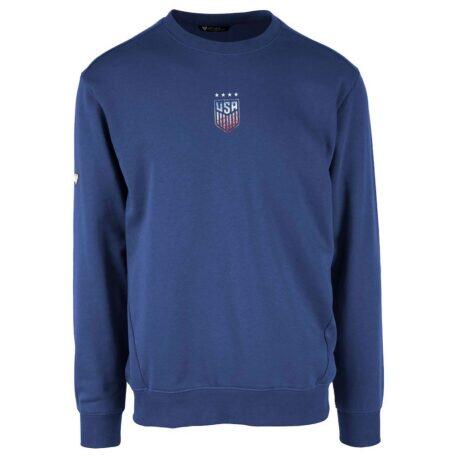 USWNT Levelwear Zane Pixel Crew Neck Pullover Sweatshirt - - Front View