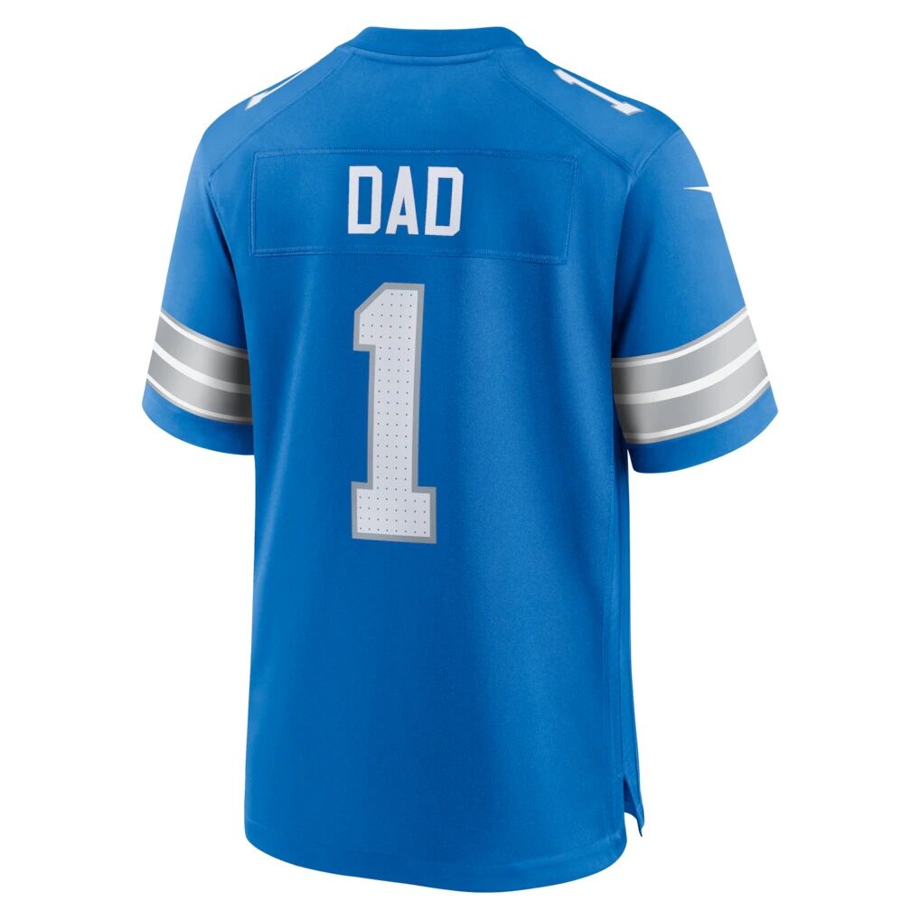 Number 1 Dad Detroit Lions Nike Game Jersey