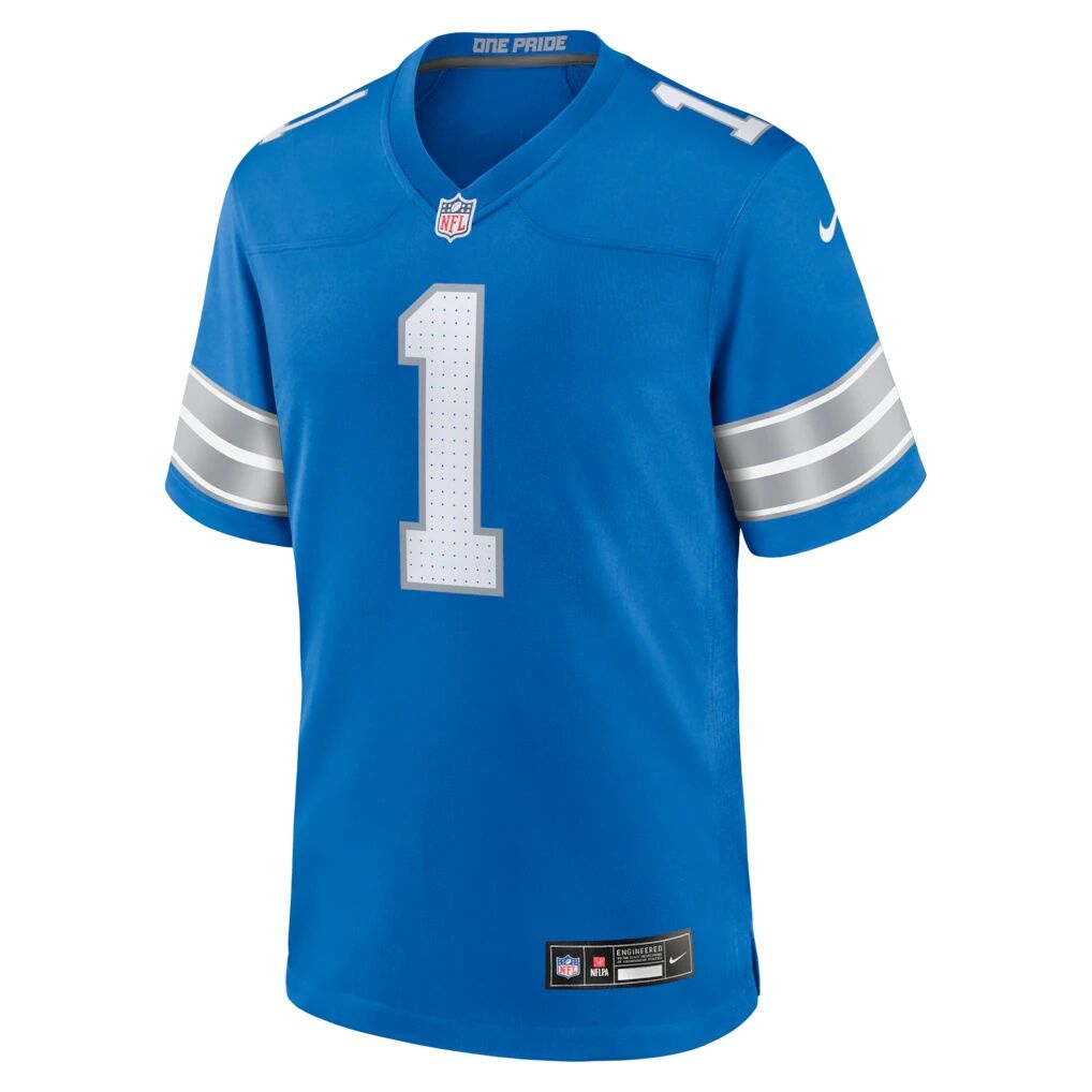 Number 1 Dad Detroit Lions Nike Game Jersey