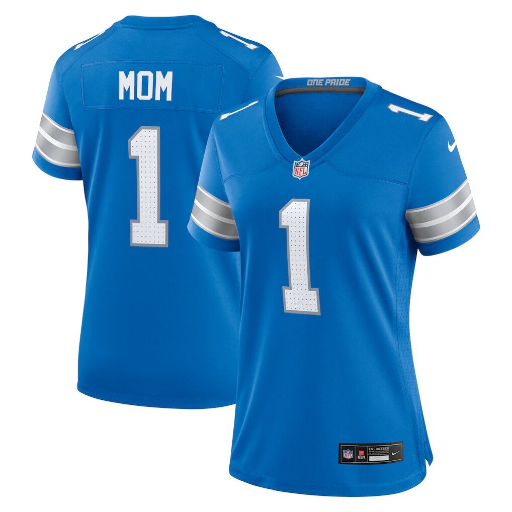 Number 1 Mom Detroit Lions Nike Game Jersey