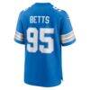 Mathieu Betts Detroit Lions Nike Game Jersey - Blue - Detail View