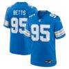 Mathieu Betts Detroit Lions Nike Game Jersey - Blue - Front View