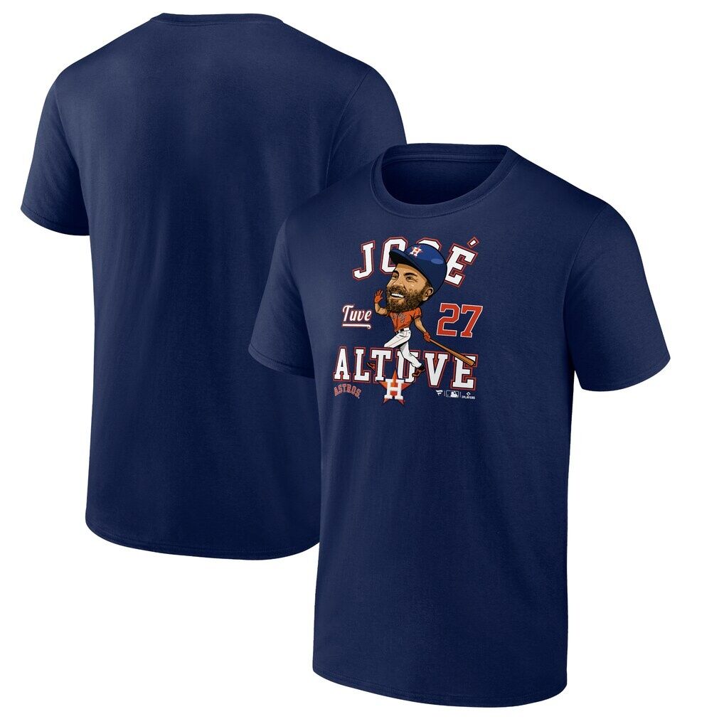 Jose Altuve Houston Astros Fashion7 Hometown Caricature T-Shirt