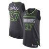 Rudy Gobert Minnesota Timberwolves Jordan Brand Authentic Jersey - Statement Edition - - Front View