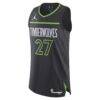 Rudy Gobert Minnesota Timberwolves Jordan Brand Authentic Jersey - Statement Edition - - Side View