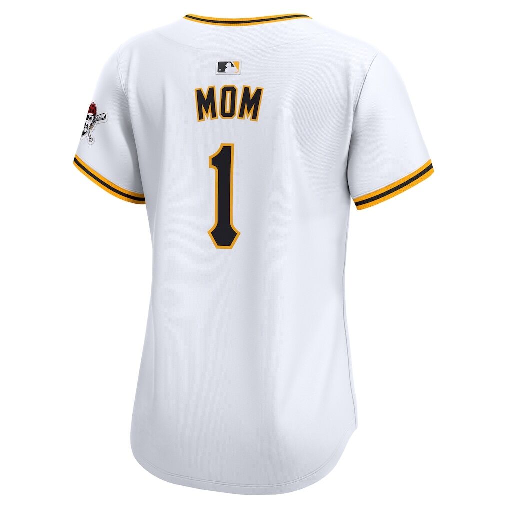 Pittsburgh Pirates Nike Women's #1 Mom Home Limited Jersey