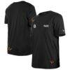 Detroit Tigers New Era x Felt T-Shirt - Black - Front View