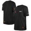 Los Angeles Angels New Era x Felt T-Shirt - Black - Front View