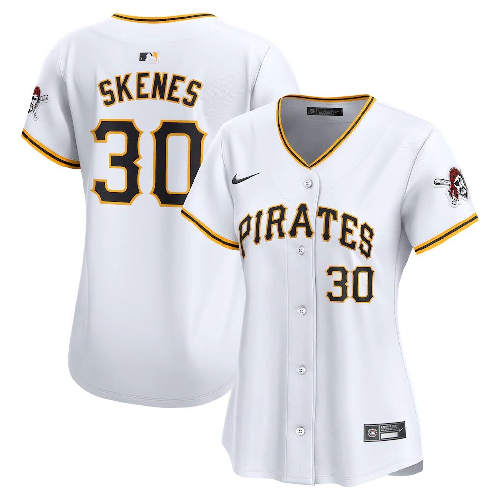 Paul Skenes Pittsburgh Pirates Nike Women's Home Limited Player Jersey
