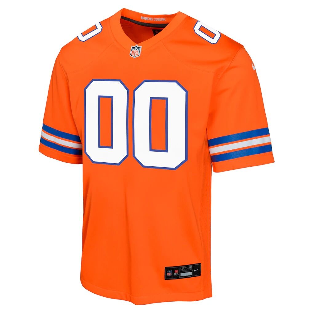 Denver Broncos Nike Youth Mile High Collection 1977 Throwback Custom Game Jersey