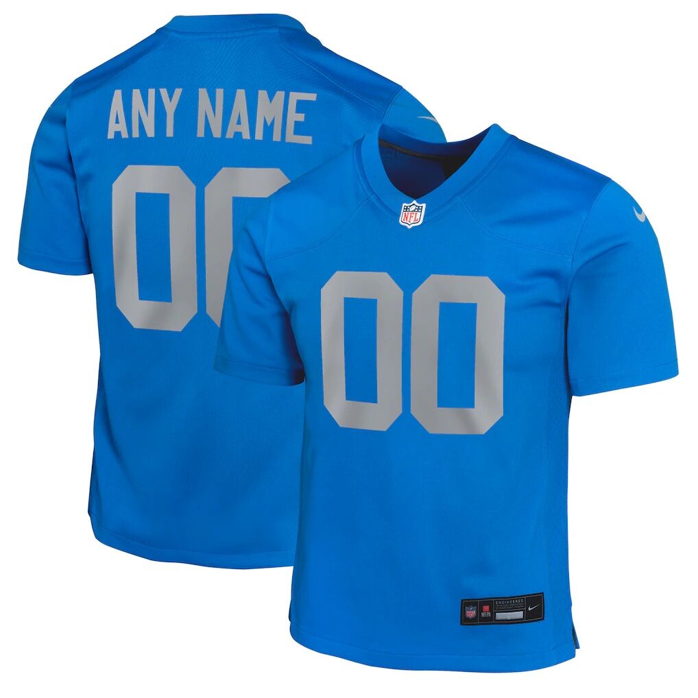 Detroit Lions Nike Youth Alternate Custom Game Jersey