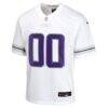 Minnesota Vikings Nike Youth Alternate Custom Game Jersey - White - Side View