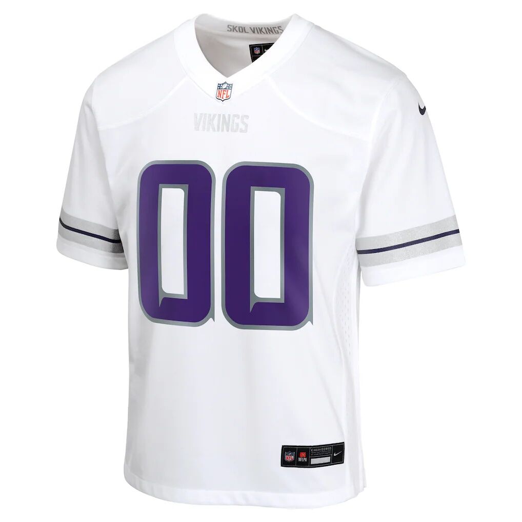 Minnesota Vikings Nike Youth Alternate Custom Game Jersey