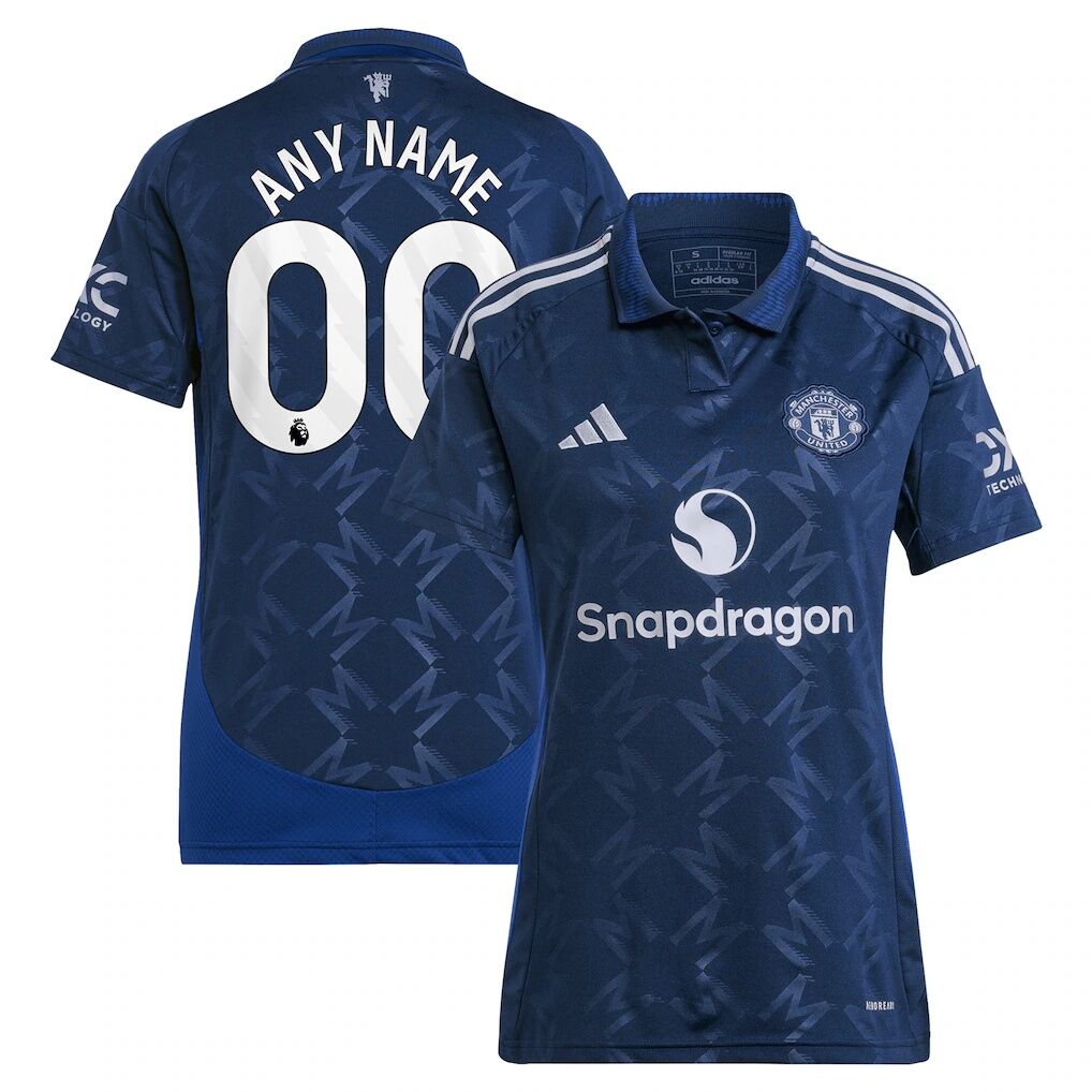 Manchester United adidas Women's 2024/25 Away Replica Custom Jersey