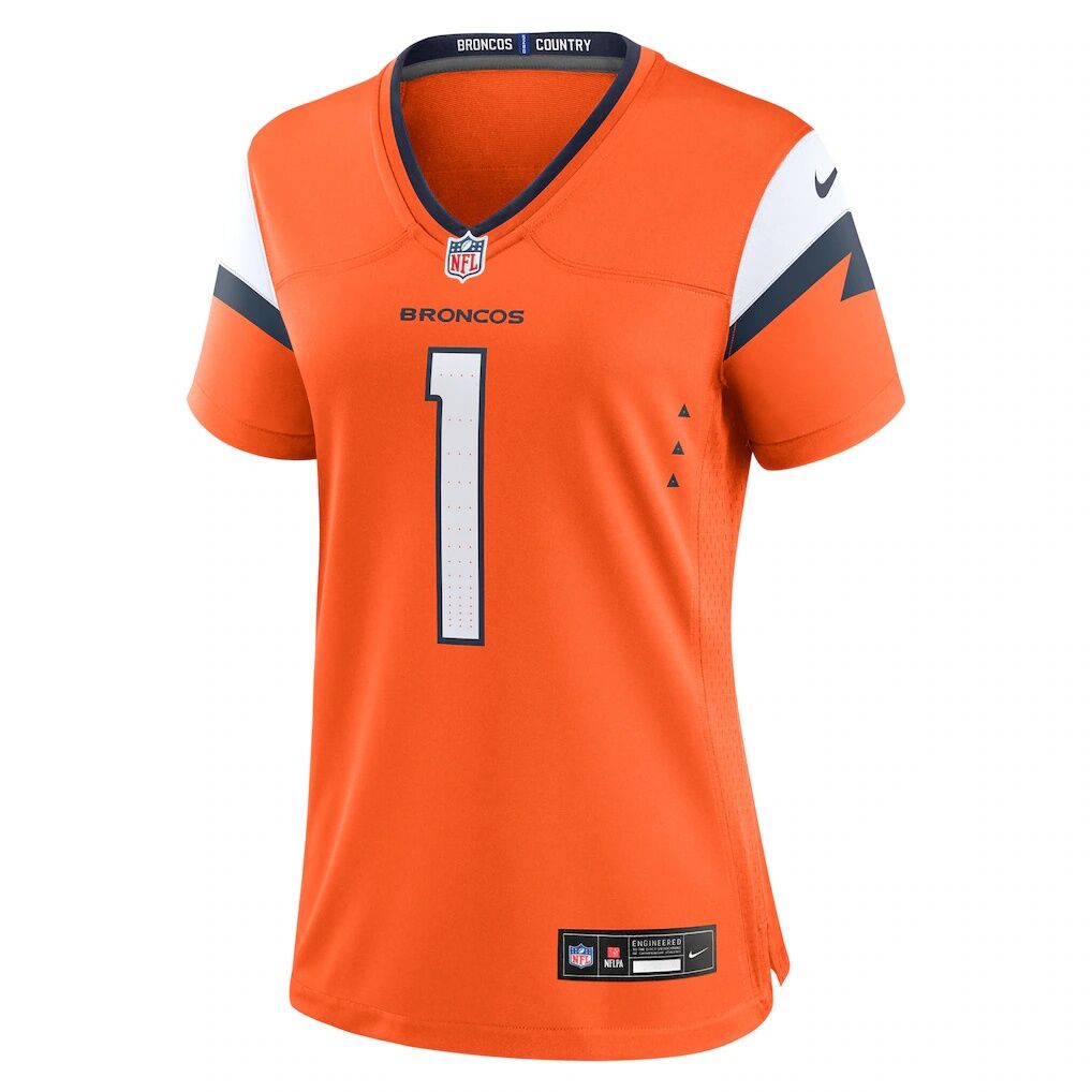 Denver Broncos Nike Women's #1 Mom Game Jersey