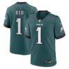Philadelphia Eagles Nike #1 Dad Game Jersey - - Front View