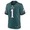 Philadelphia Eagles Nike #1 Dad Game Jersey - - Side View