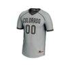 Colorado Buffaloes GameDay Greats Unisex NIL Pick-A-Player Women's Lacrosse Lightweight Jersey - Gray - Side View