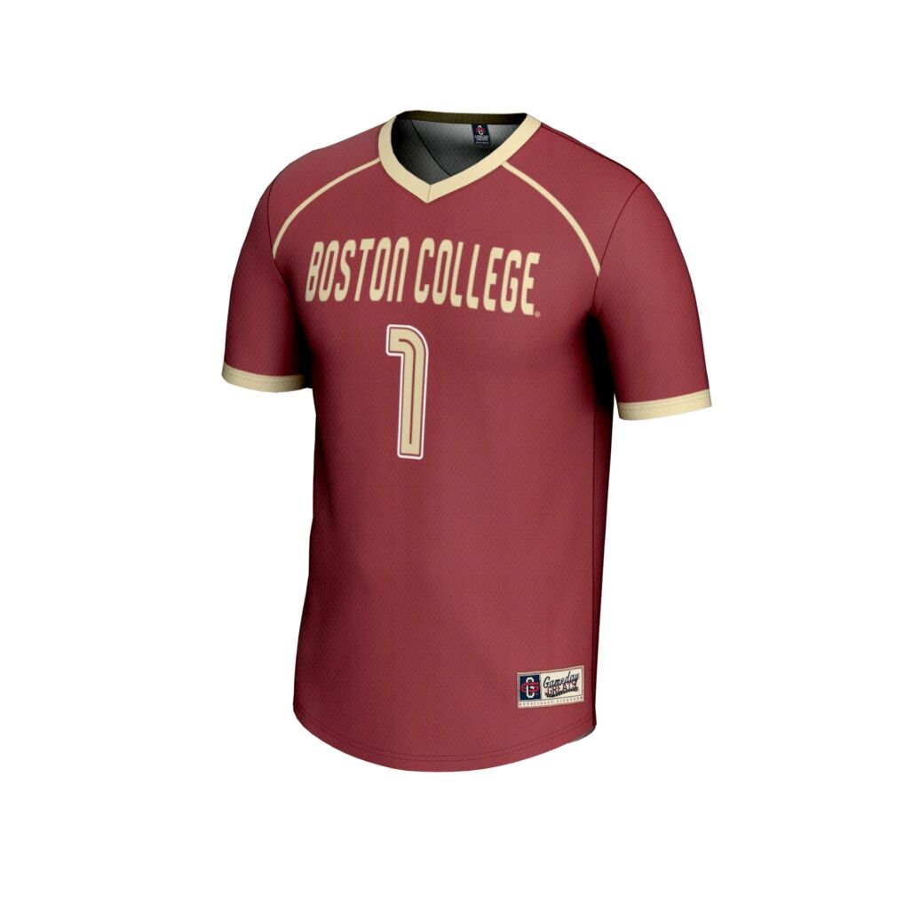 #1 Boston College Eagles GameDay Greats Youth Lightweight Women's Lacrosse Fashion Jersey - Maroon