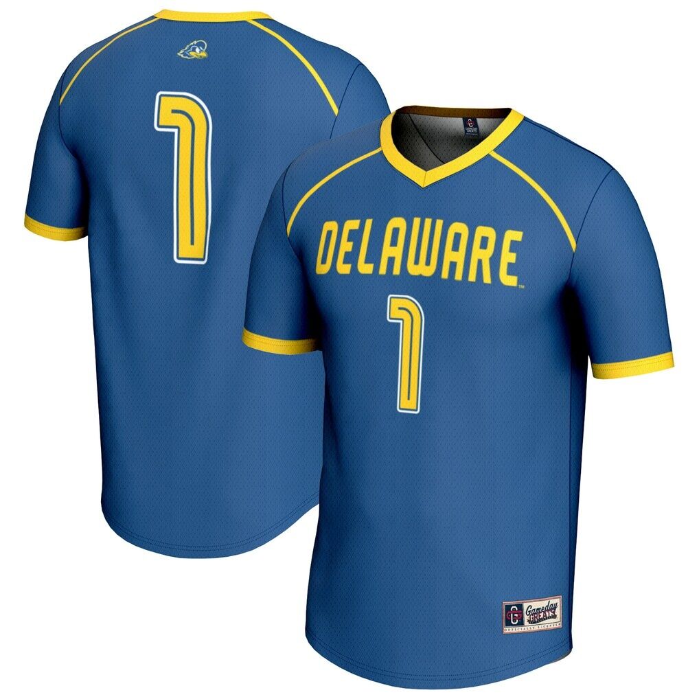 #1 Delaware Fightin' Blue Hens GameDay Greats Youth Lightweight Women's Lacrosse Fashion Jersey
