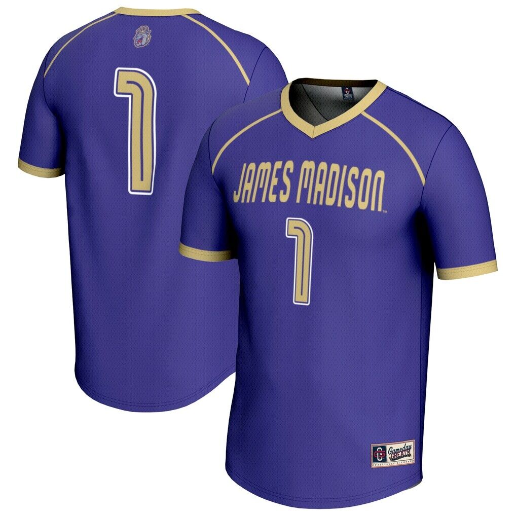 #1 James Madison Dukes GameDay Greats Youth Lightweight Women's Lacrosse Fashion Jersey