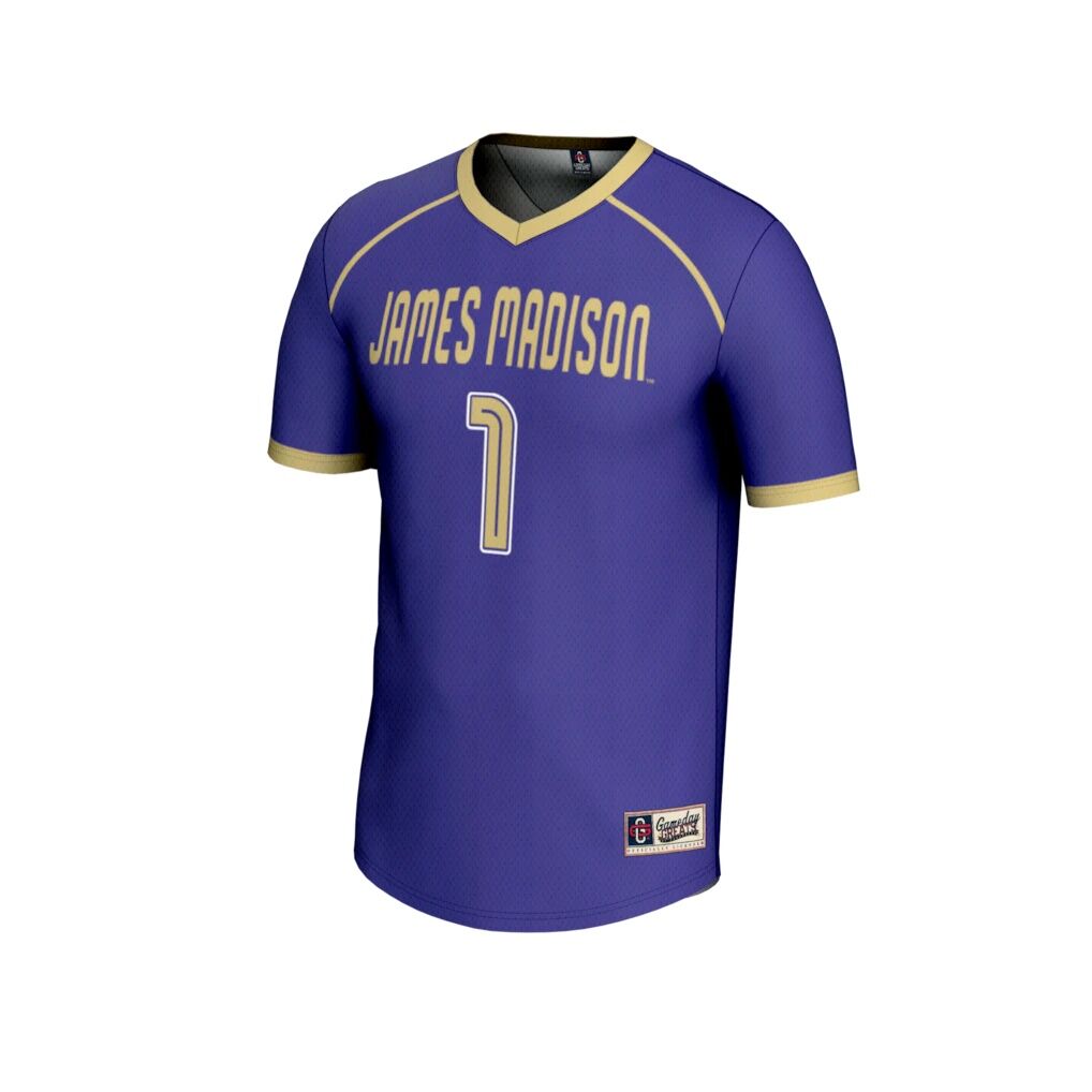 #1 James Madison Dukes GameDay Greats Youth Lightweight Women's Lacrosse Fashion Jersey