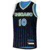 Kamilla Cardoso Chicago Sky Nike Youth 2024 WNBA Draft Explorer Edition Victory Player Jersey - Black - Side View
