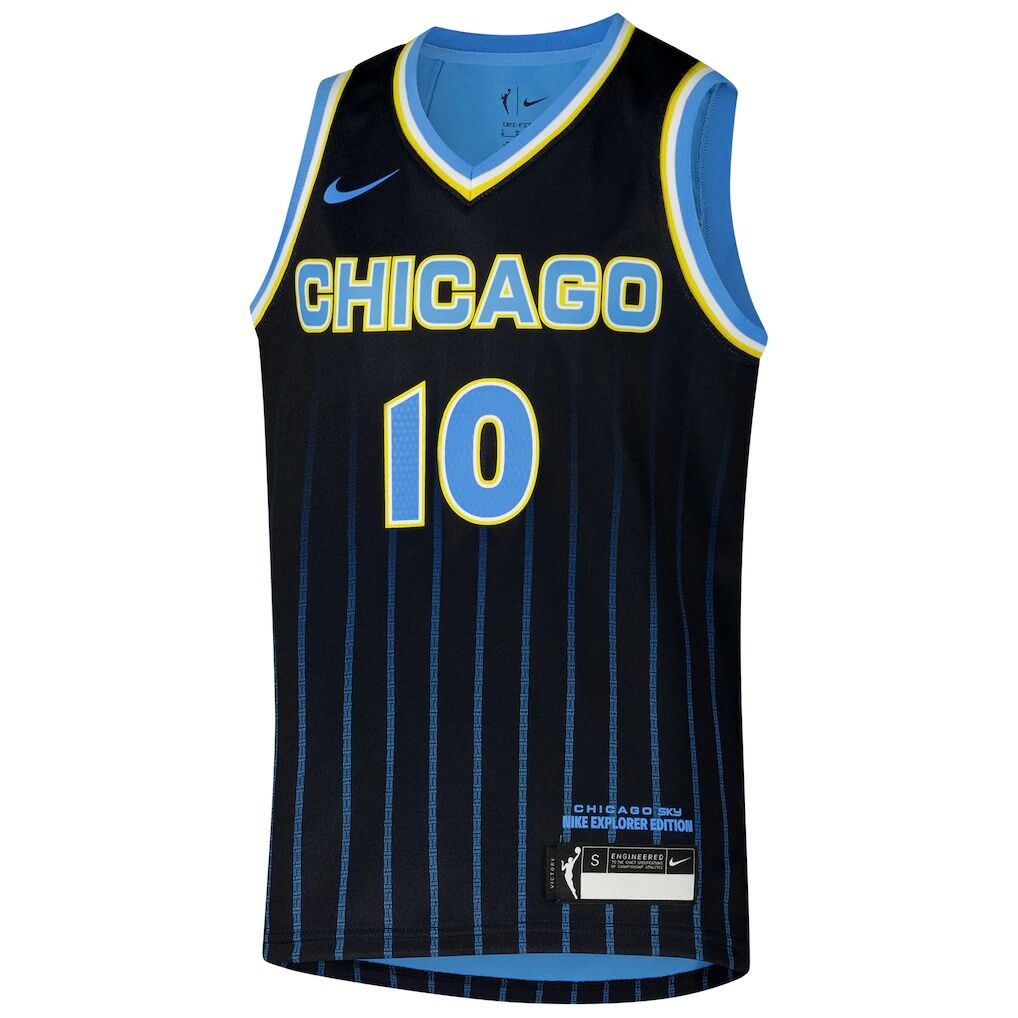 Kamilla Cardoso Chicago Sky Nike  Youth 2024 WNBA Draft Explorer Edition Victory Player Jersey