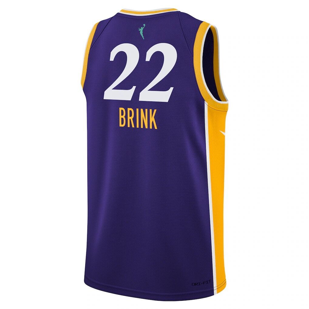 Cameron Brink Los Angeles Sparks Nike  Youth 2024 WNBA Draft Explorer Edition Victory Player Jersey