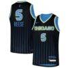 Angel Reese Chicago Sky Nike Youth 2024 WNBA Draft Explorer Edition Victory Player Jersey - Black - Front View