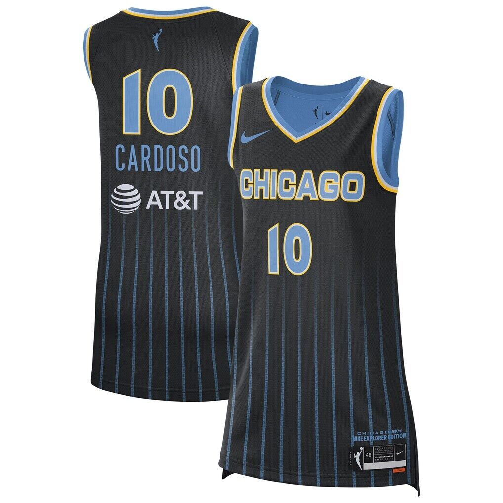 Kamilla Cardoso Chicago Sky Nike Unisex 2024 WNBA Draft Explorer Jersey