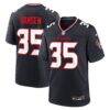 Jake Hansen Houston Texans Nike Team Game Jersey - Navy - Front View