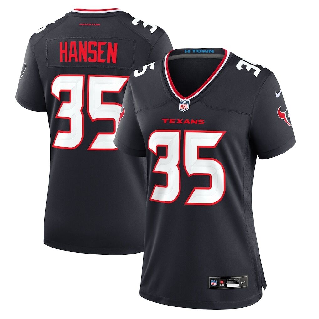 Jake Hansen Houston Texans Nike Women's Team Game Jersey