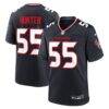 Danielle Hunter Houston Texans Nike Team Game Jersey - Navy - Front View